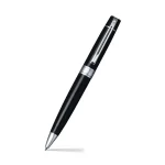 Sheaffer® 300 9312 Glossy Black Ballpoint Pen With Chrome Trim (with or without pouch)