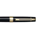 Sheaffer Gift 300 9325 Ballpoint Pen Glossy Black with Gold Tone Trim
