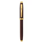 Sheaffer® 100 9370 Glossy Coffee Brown Rollerball Pen With PVD Gold-Tone Trim