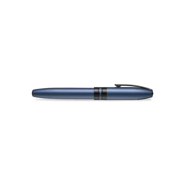 Sheaffer® ICON 9110 Metalic Blue Rollerball Pen With Gloss Black PVD Trim