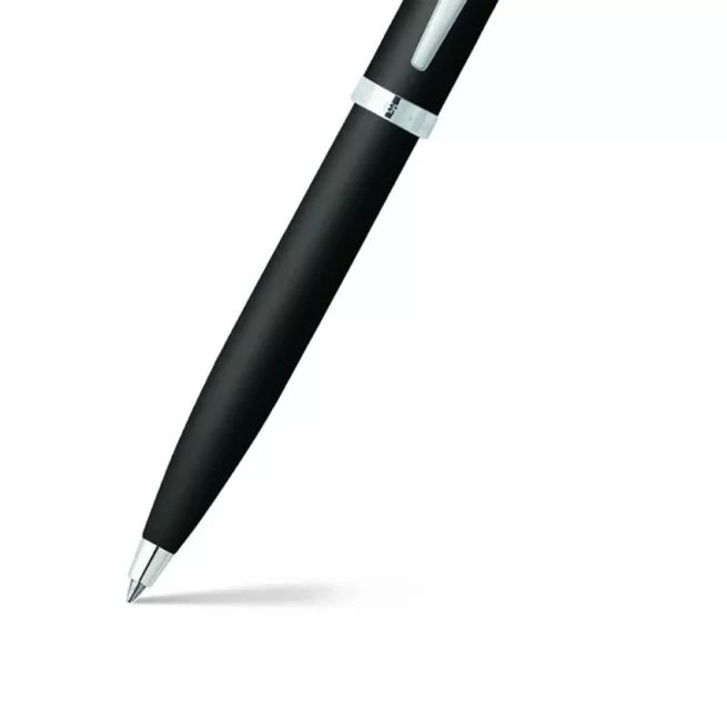 Sheaffer Gift 100 9317 Ballpoint Pen Matte Black with Chrome-Plated Trim