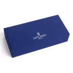 Lapis Bard Contemporary Ballpoint Pen Blue with Gold Trims