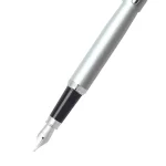 Sheaffer 9400 VFM Fountain Pen (Medium) Silver with Chrome-Plated Trim
