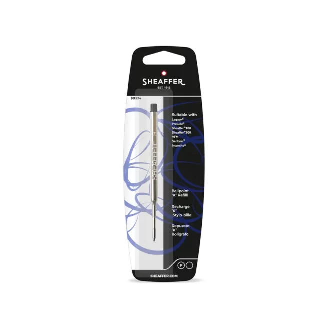 Sheaffer K Style Ballpoint Refill (Fine) Black