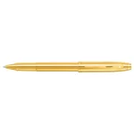 Sheaffer® 100 9372 Glossy PVD Gold Rollerball Pen With PVD Gold Trim