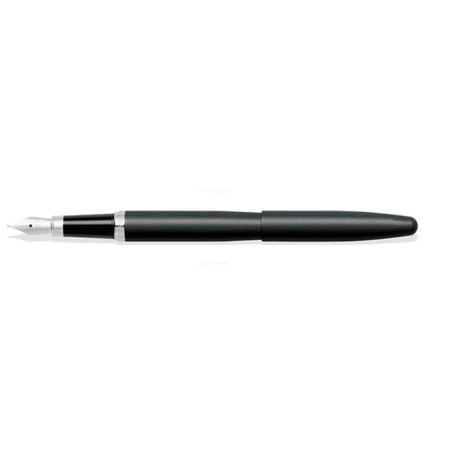 Sheaffer 9405 VFM Fountain Pen (Medium) Matte Black with Chrome-Plated Trim
