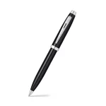 Sheaffer Gift 100 9338 Ballpoint Pen Glossy Black with Chrome-Plated Trim