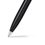 Sheaffer Gift 100 9338 Ballpoint Pen Glossy Black with Chrome-Plated Trim