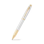 Sheaffer 9340 Gift 100 Rollerball Pen Bright Chrome with Gold Tone Trim