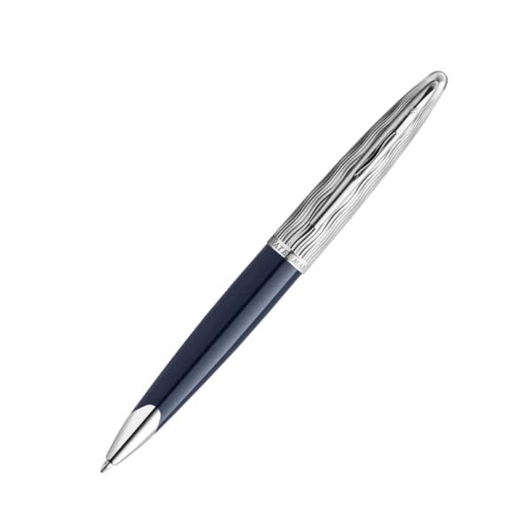Waterman  Carène L’Essence Du Bleu Chrome Trim Ballpoint Pen ‎8901198942160