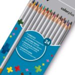 plus Packaging of 24 Coloured pencils-‎1233469