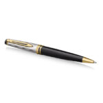 Waterman Expert Reflections of Paris Gold Trim Ballpoint Pen