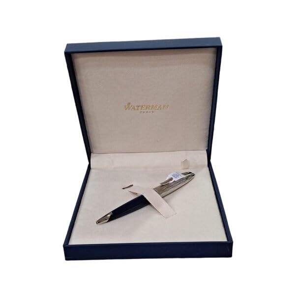Waterman  Carène L’Essence Du Bleu Chrome Trim Ballpoint Pen ‎8901198942160