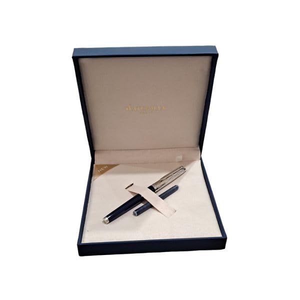 Waterman Hémisphère L’Essence Du Bleu Chrome Trim Fountain Pen 8901198913542